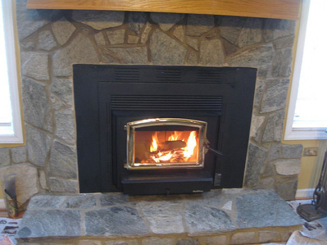 Fireplace Fresh Look After