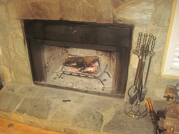 Fireplace Fresh Look Before