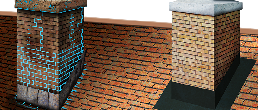 chimney flashing diagram