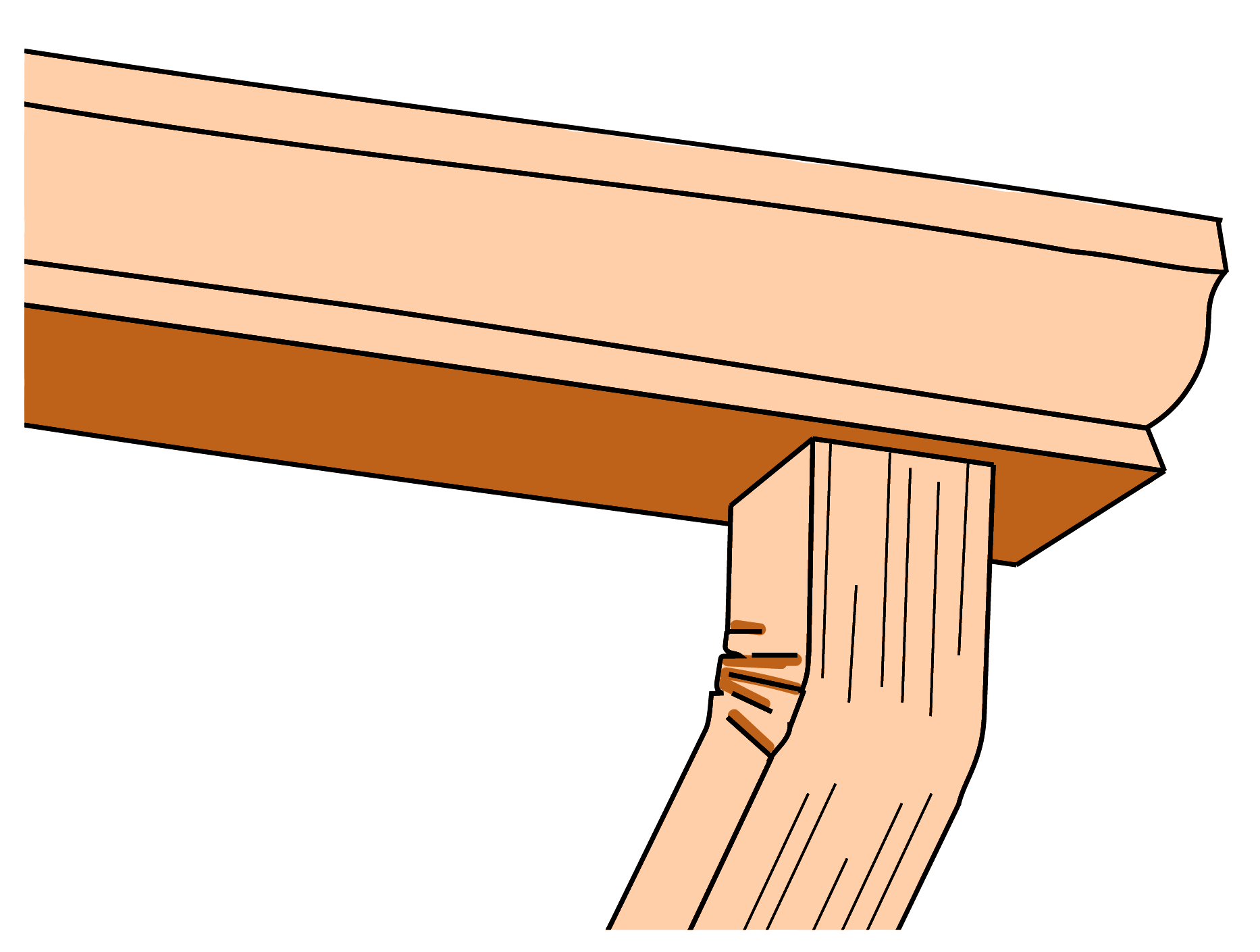 Copper Gutters Icon