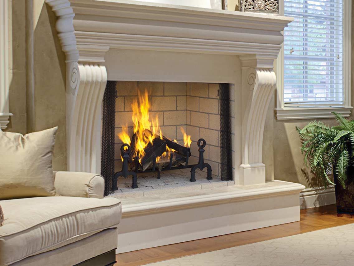 Astria Georgian fireplace